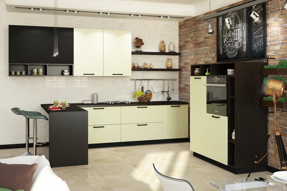 Кухня фристайл Ангстрем