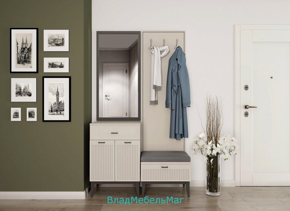 Прихожая Фиджи дуб золотой/Кашмир