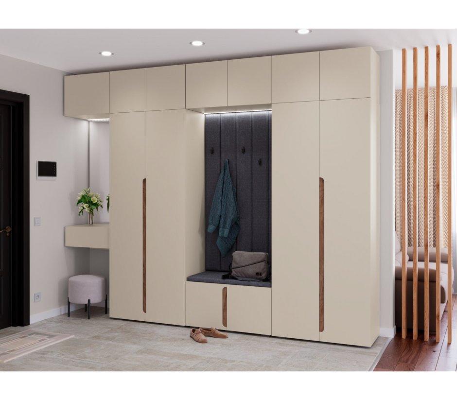 Прихожая "Фиджи" (дуб золотой/кашемир)