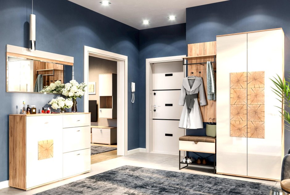 Прихожая Фиджи дуб золотой/Кашмир