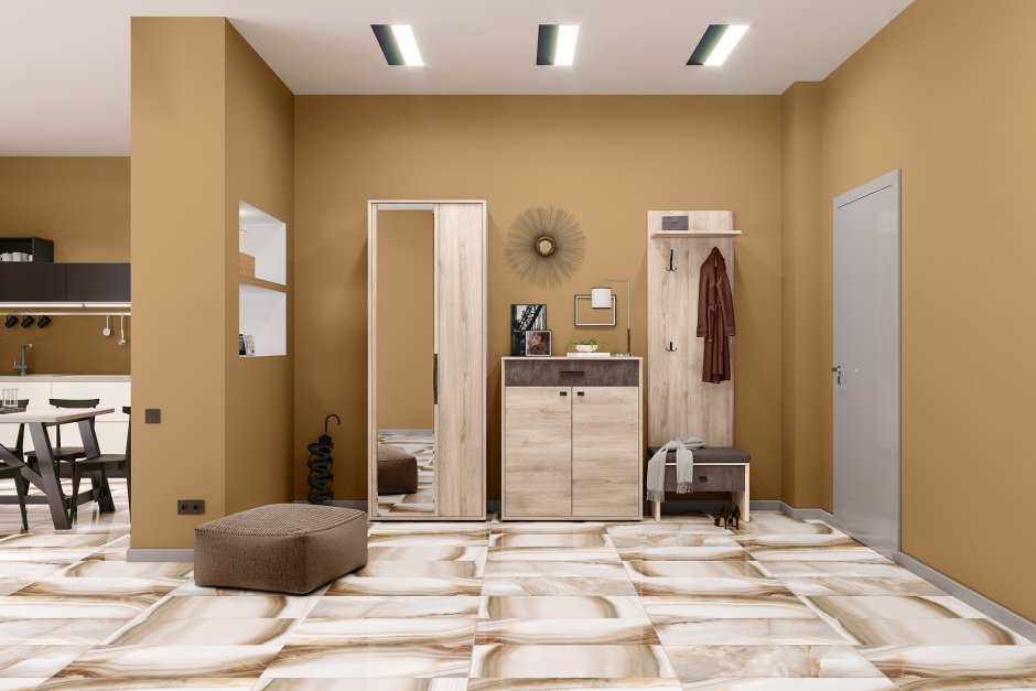 Светлая прихожая