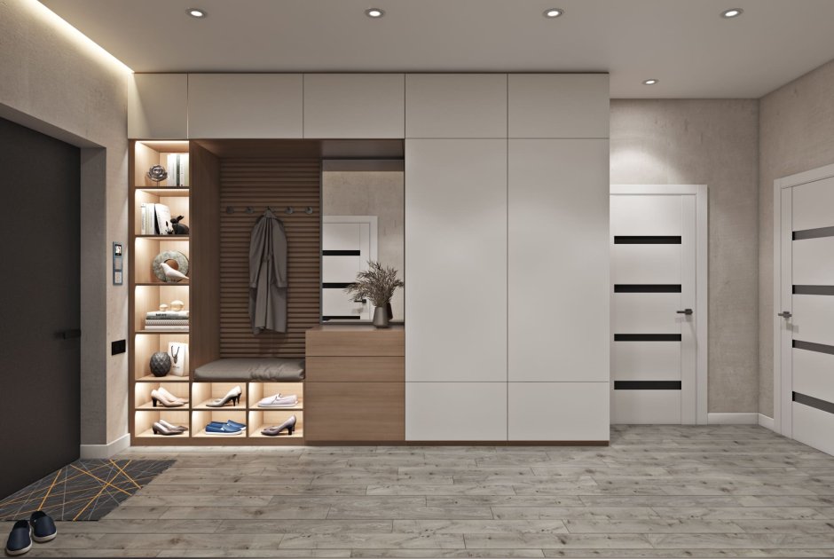 Интерьер прихожей 2022