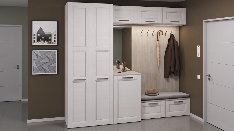 Прихожая в современном стиле