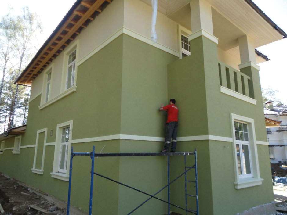 Штукатурка фасада