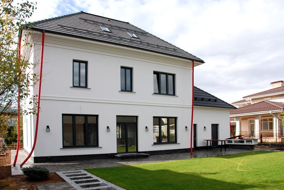 Штукатурный фасад