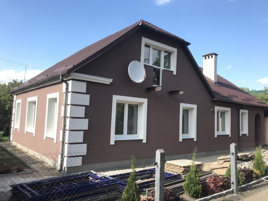 Фасады домов короед