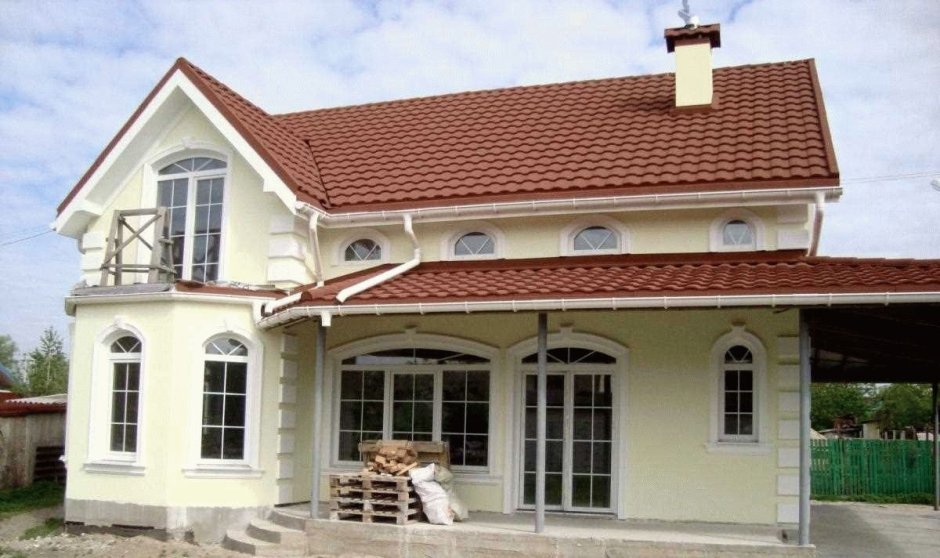 Декор дома снаружи