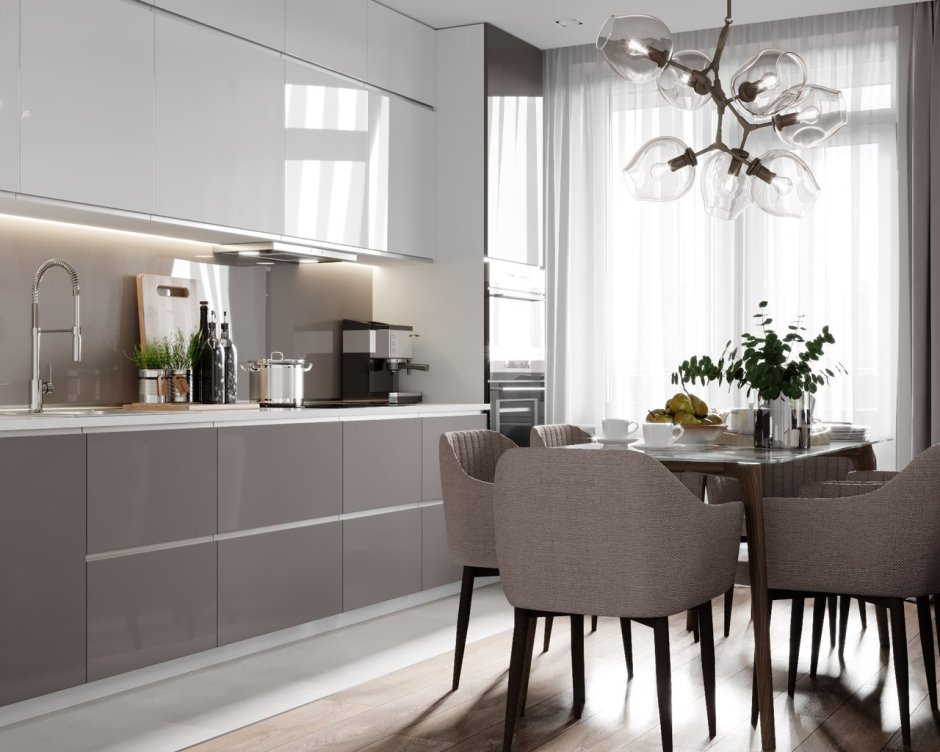 Современный интерьер кухни