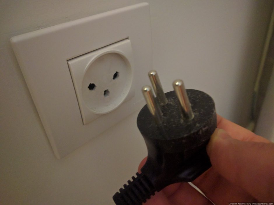 Розетки в Израиле стандарт