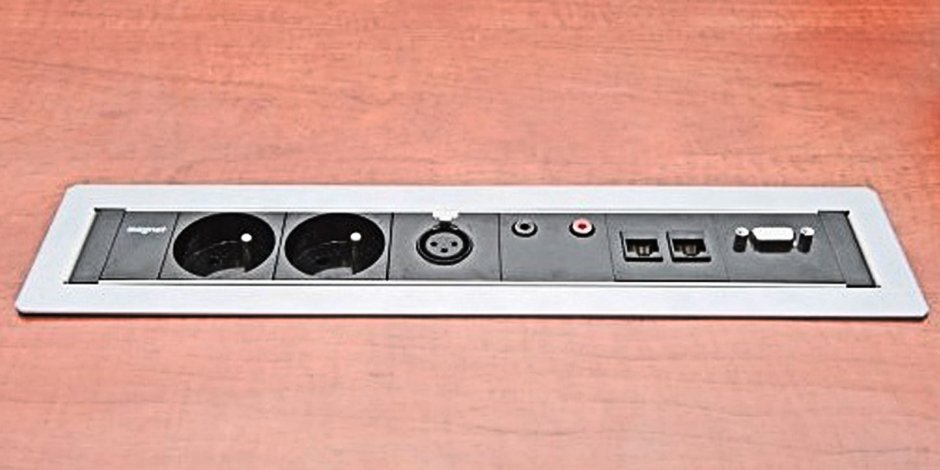 Irosan розетка в столешницу gn1803s-u2