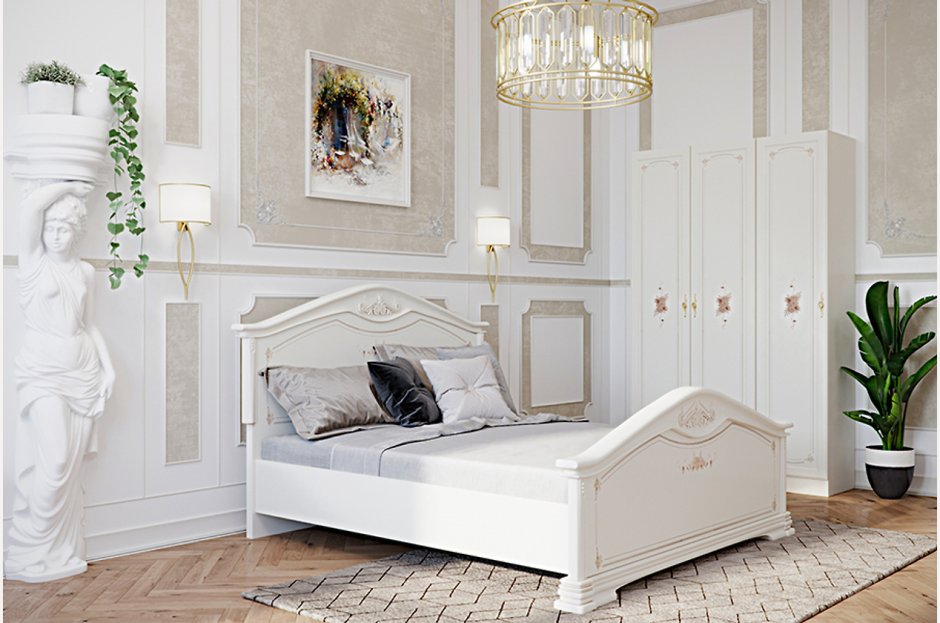 Шатура мебель спальня Лючия светлая