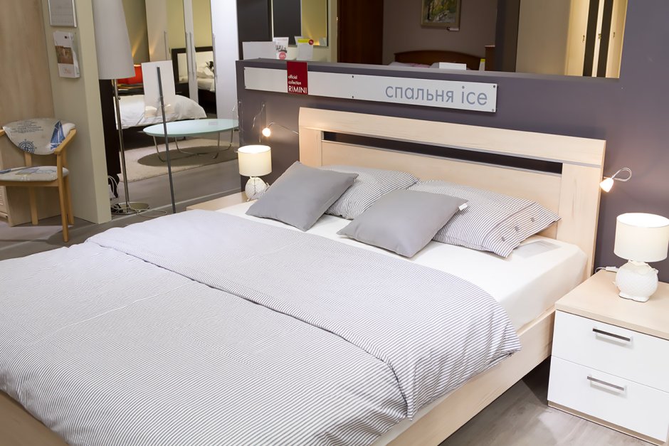 Кровать 2 спальная (1600мм) Шатура Флоренция-м