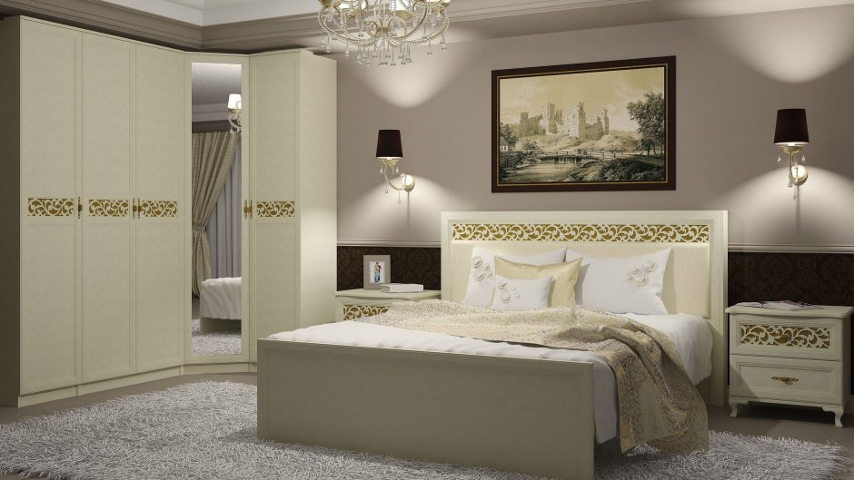 Угловой шкаф Лючия Шатура