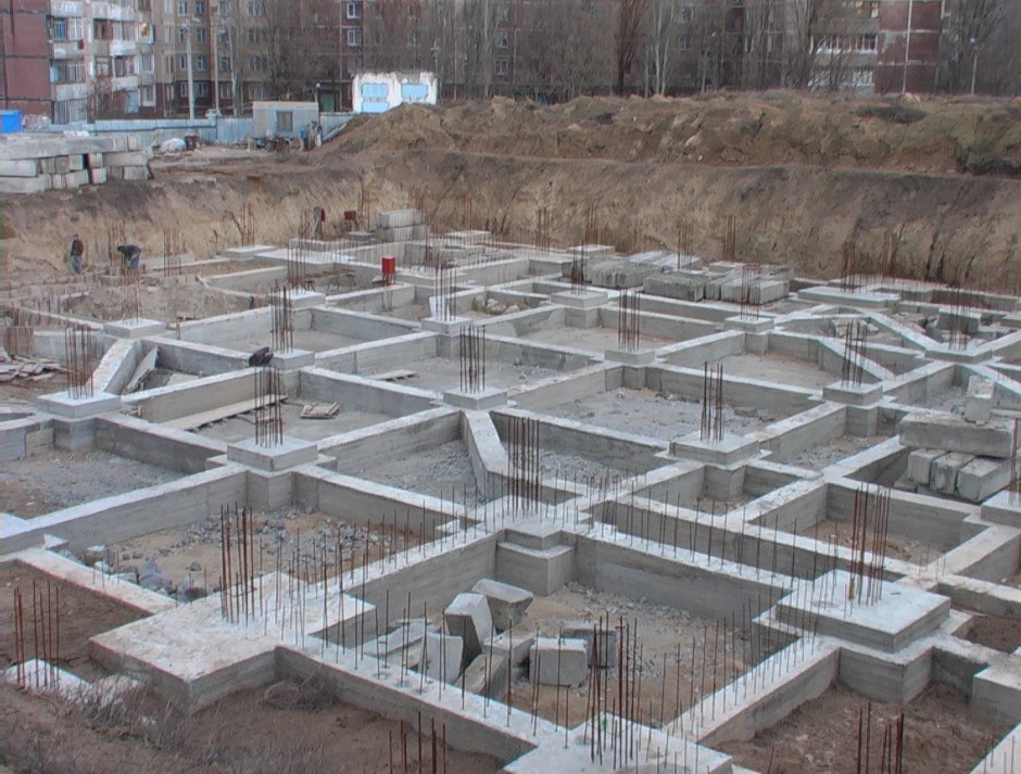Фундамент многоэтажки