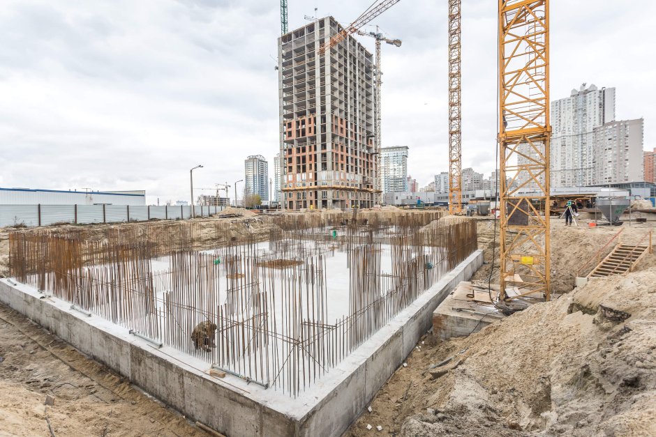 Фундамент многоэтажный дом