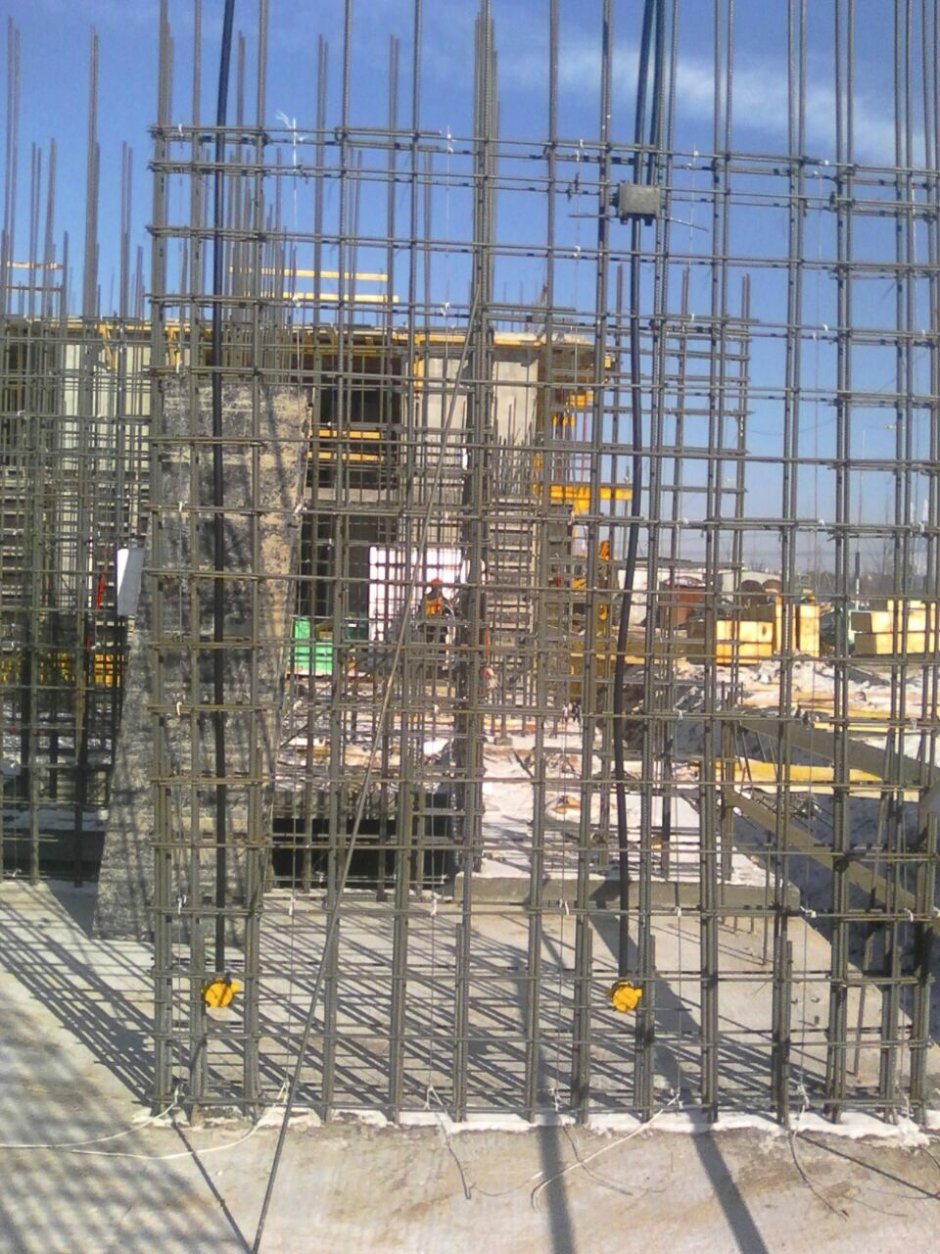 Закладные в монолите