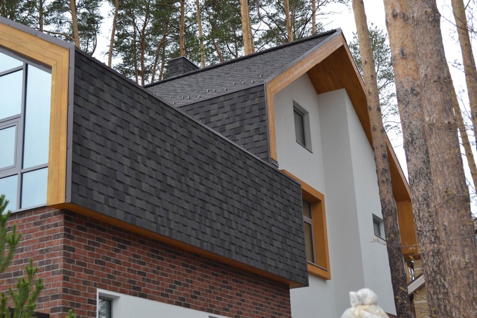 Тегола конструкция с озеленением фасада