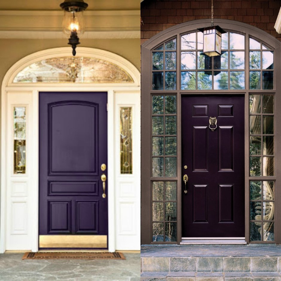 Входная дверь в английском стиле