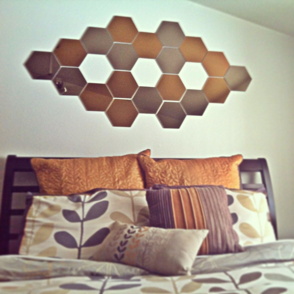 Кашпо в виде сот