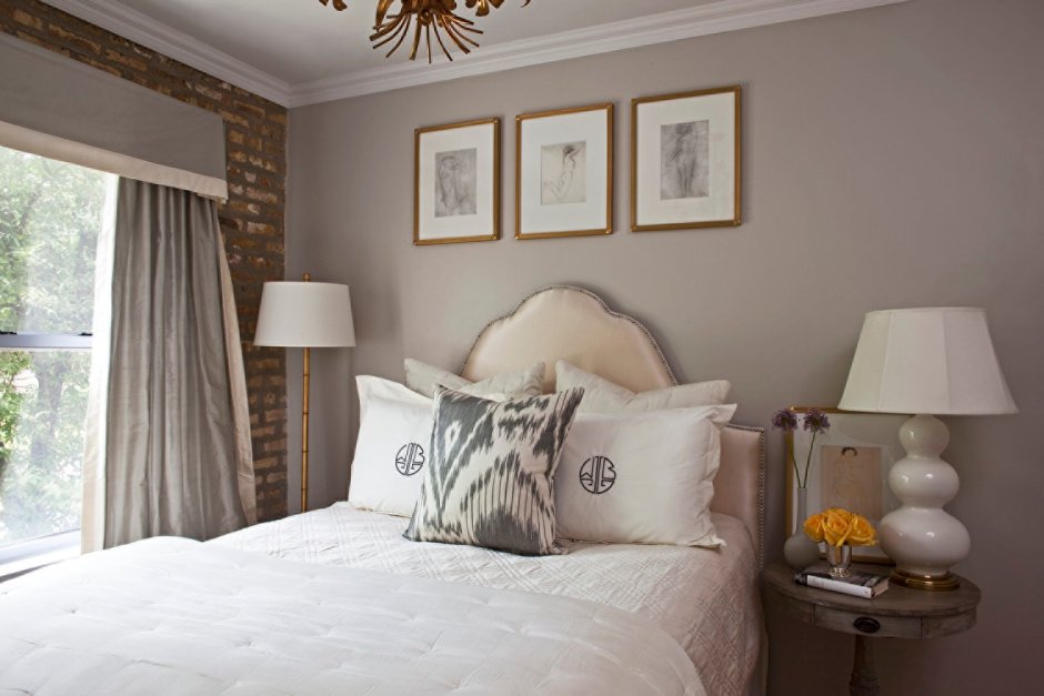 Интерьер в кремовых тонах