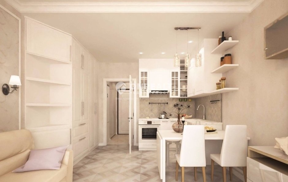 Евродвушка интерьер пик