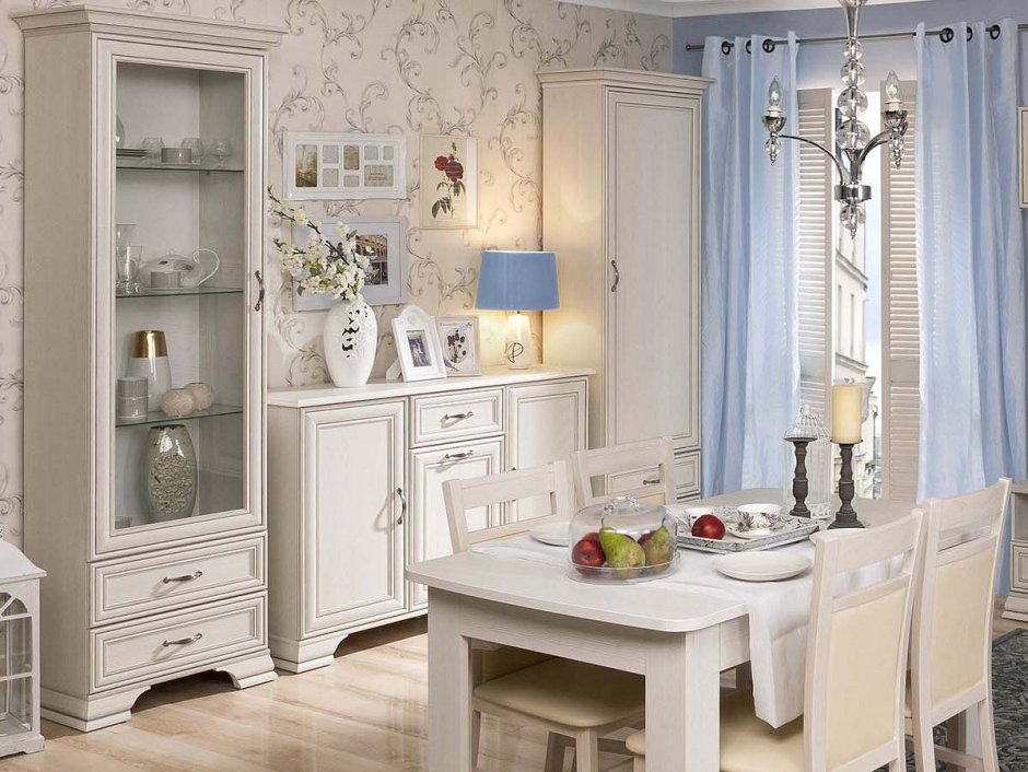 Тиффани комод 3d1s, вудлайн кремовый Анрэкс