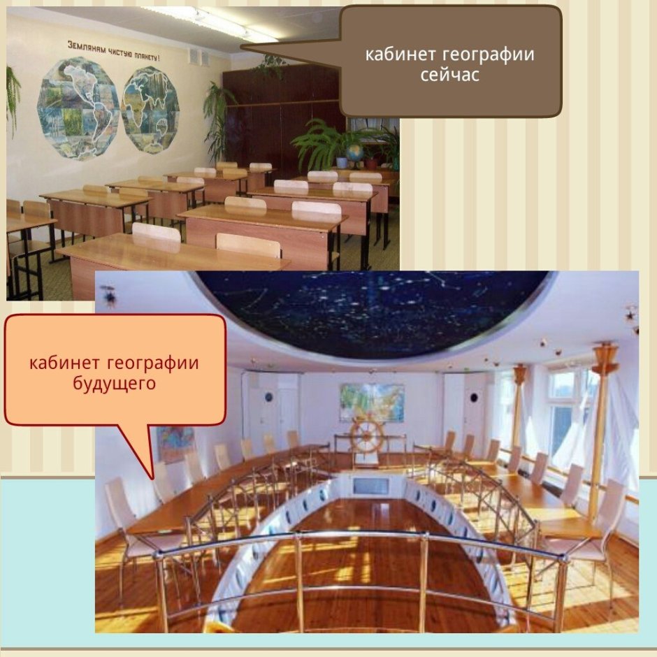 Географический кабинет в школе