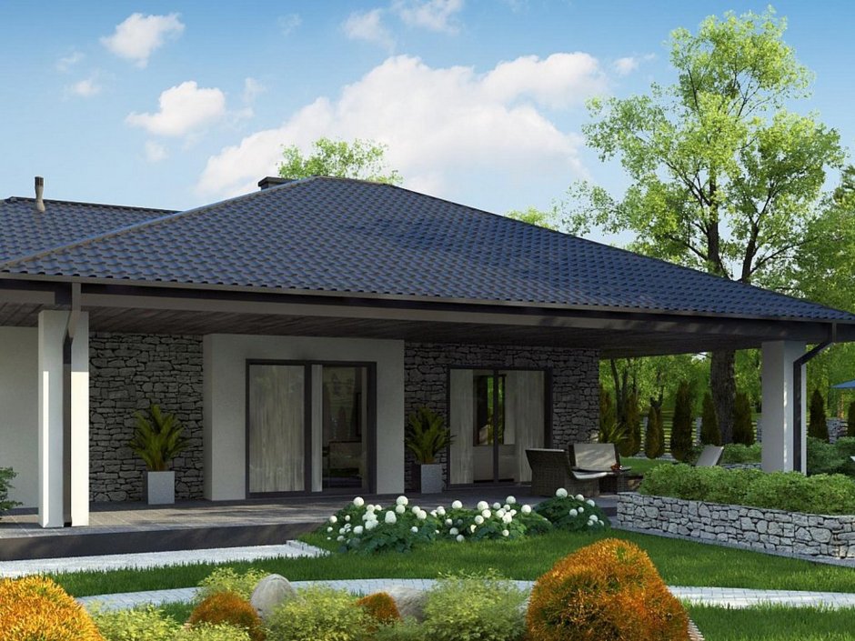 Z500 проекты одноэтажных домов z425