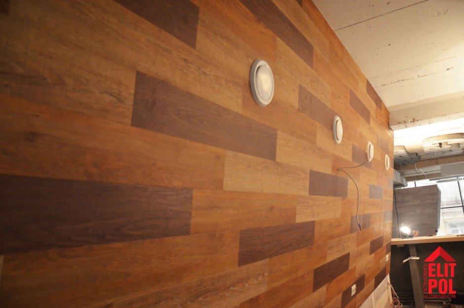 Линолеум на стены в ванной