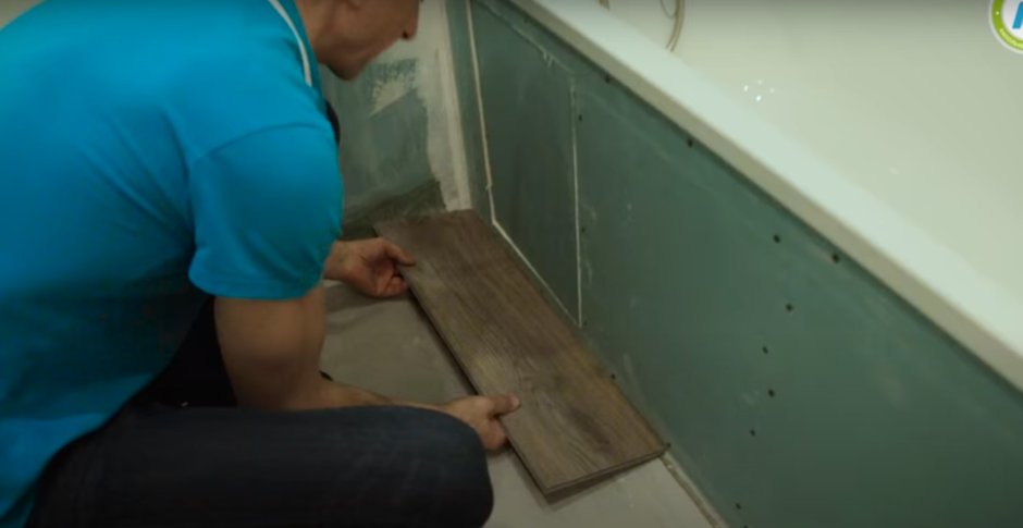 Отделка стен в ванной