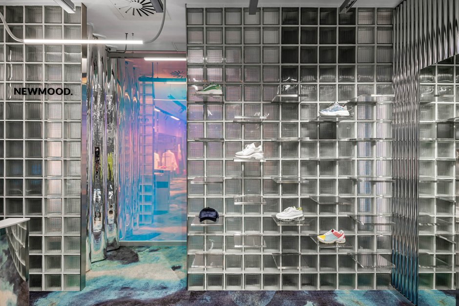 Стеклоблоки в парилке