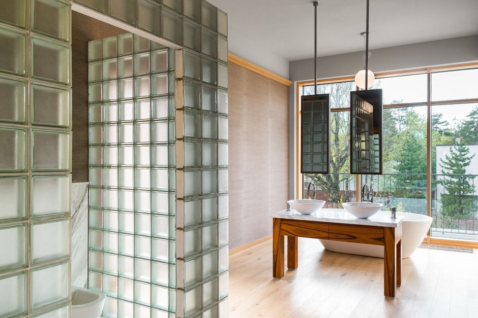 Фотообои стеклоблоки