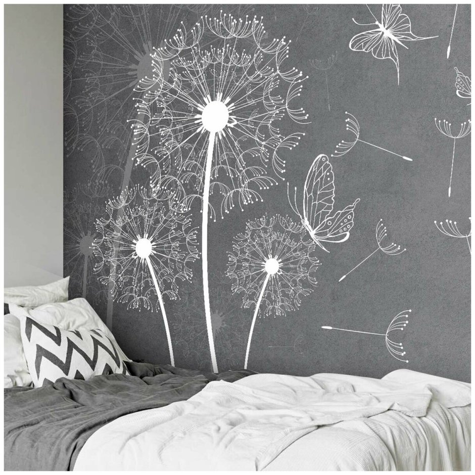 Аффреско одуванчики