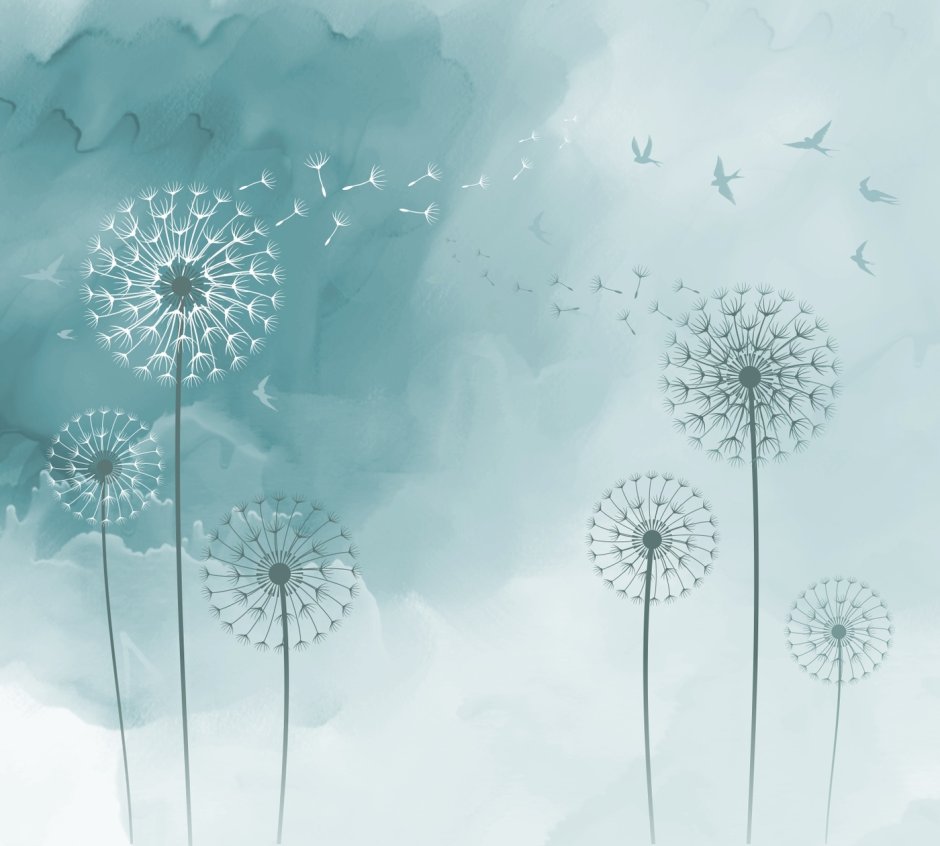 Одуваны в интерьере