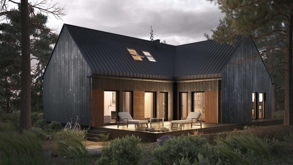 Проекты домов барнхаус