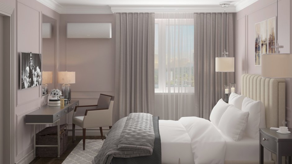 Светлый диван в интерьере