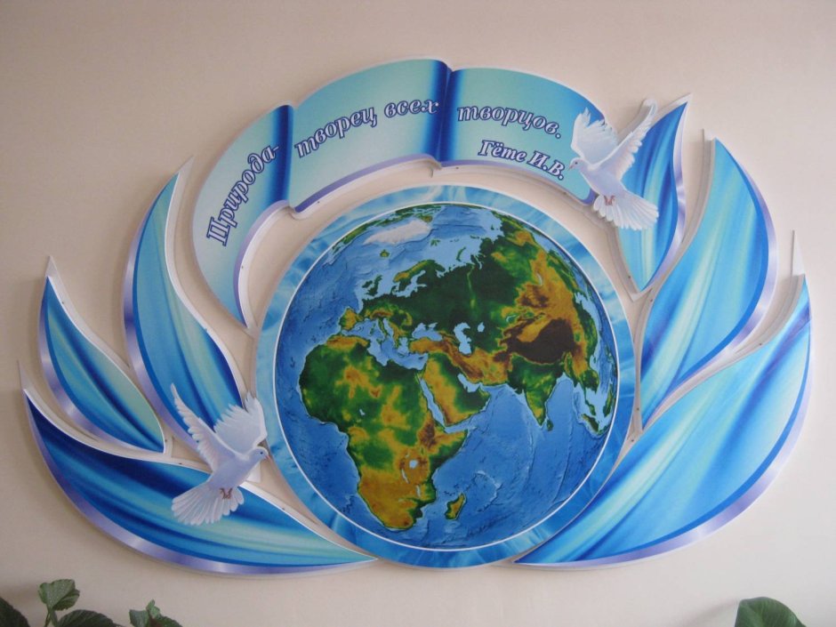 Географический кабинет в школе