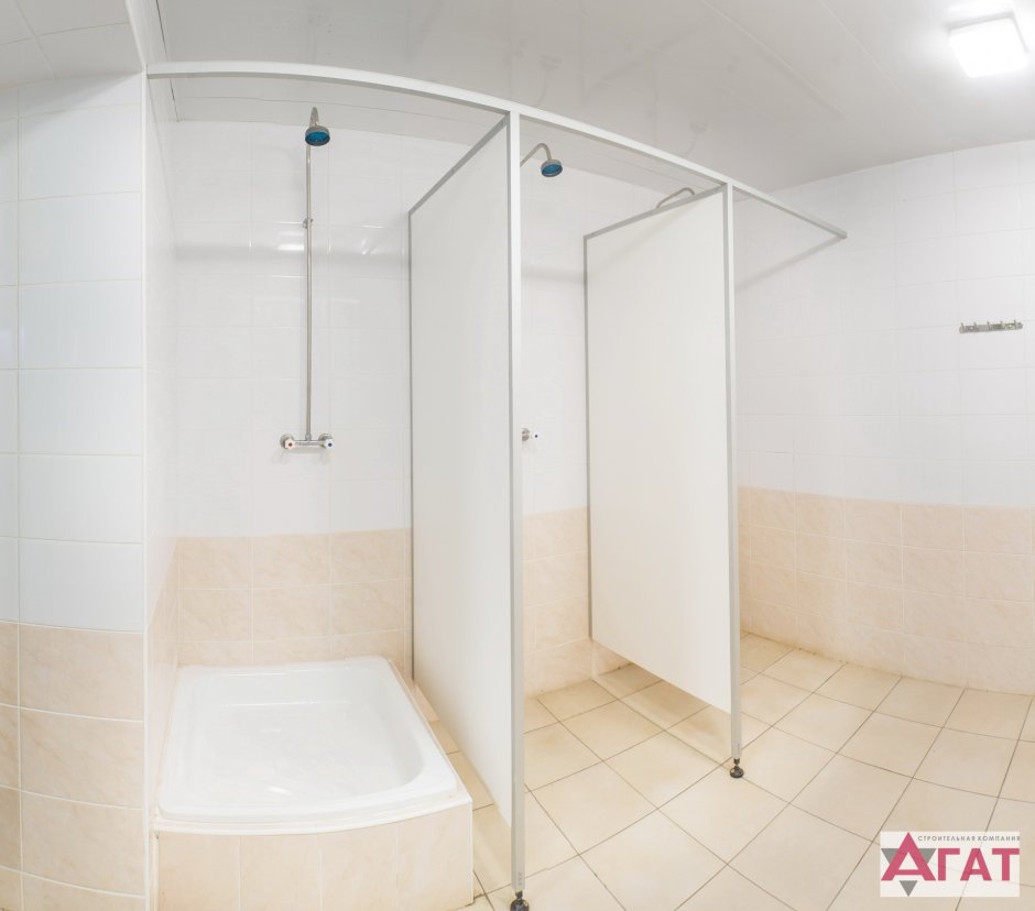 Перегородки для зонирования ванной комнаты и туалета