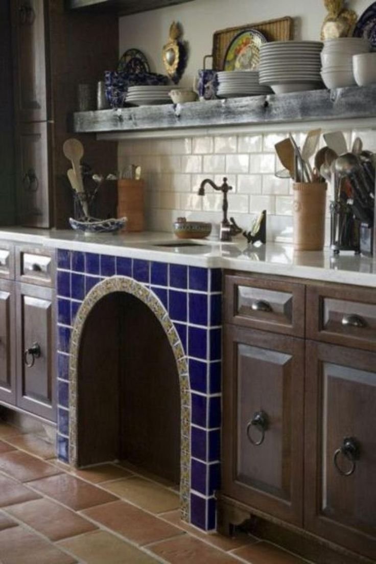 Плитка в стиле Кантри для кухни