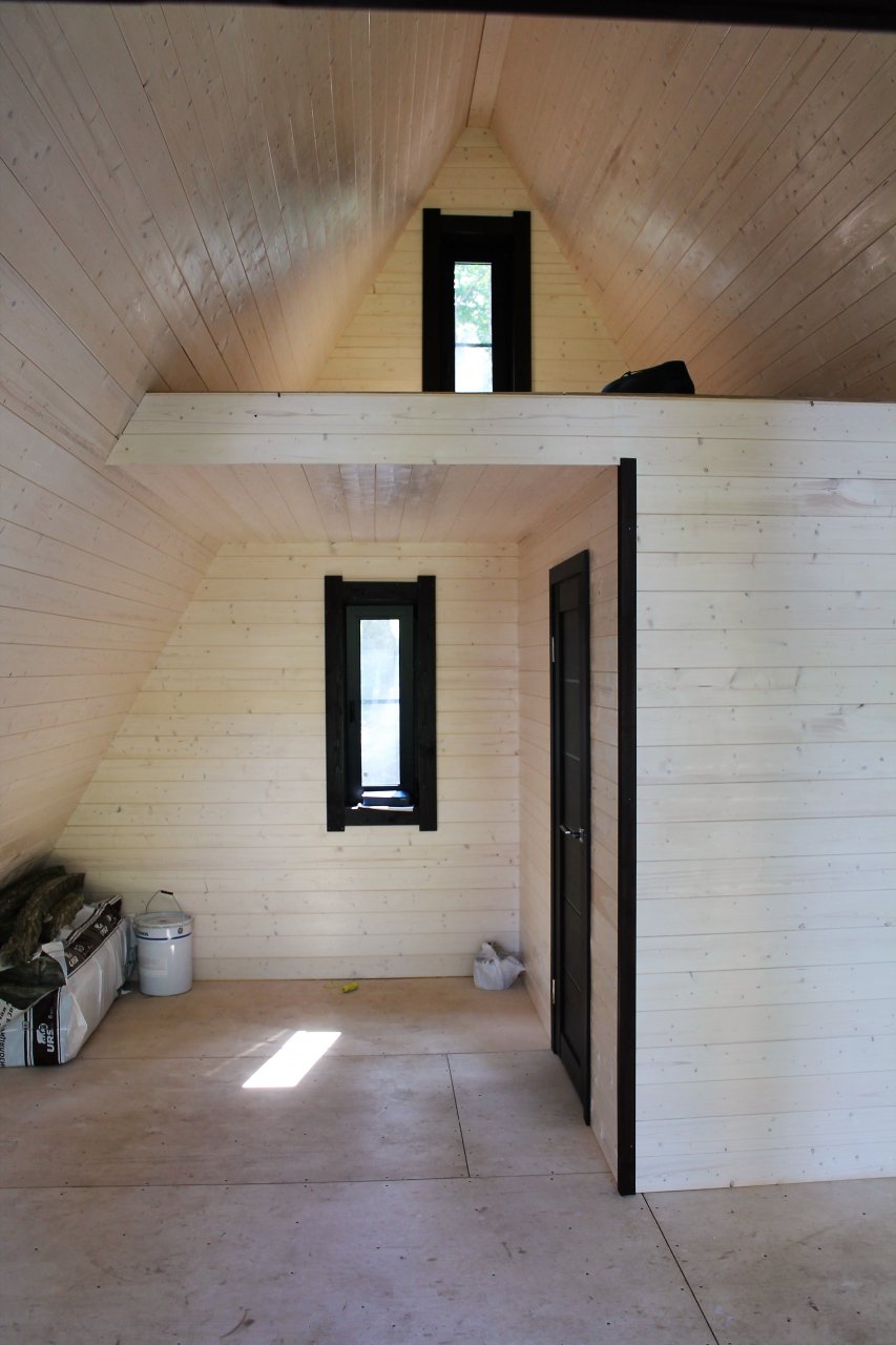 Дом шалаш 6 на 6