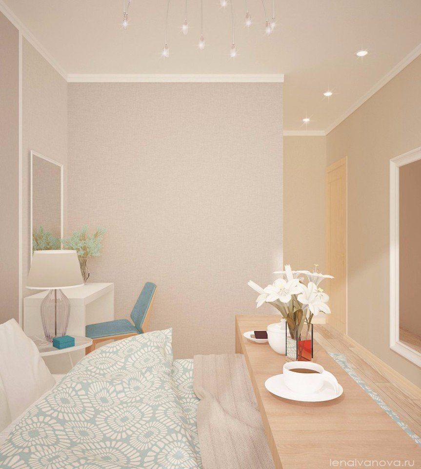 Цвет стен топленое молоко в интерьере