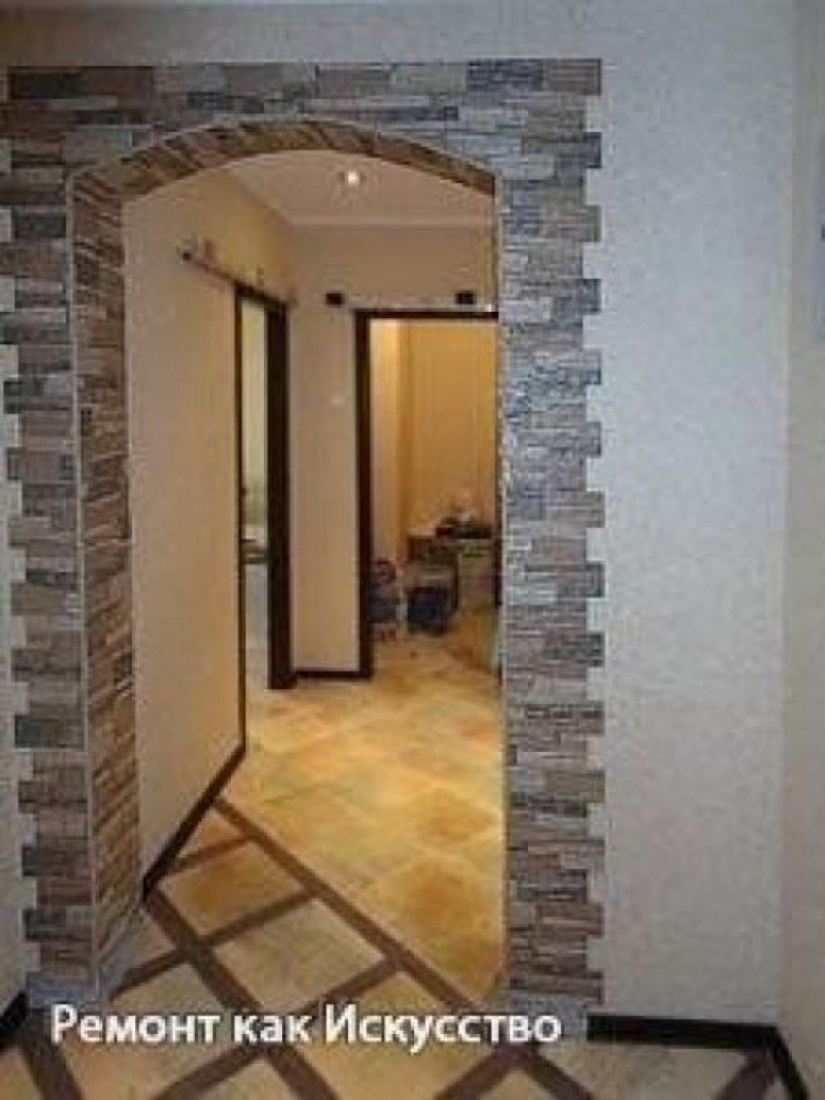 Кирпичная полуарка