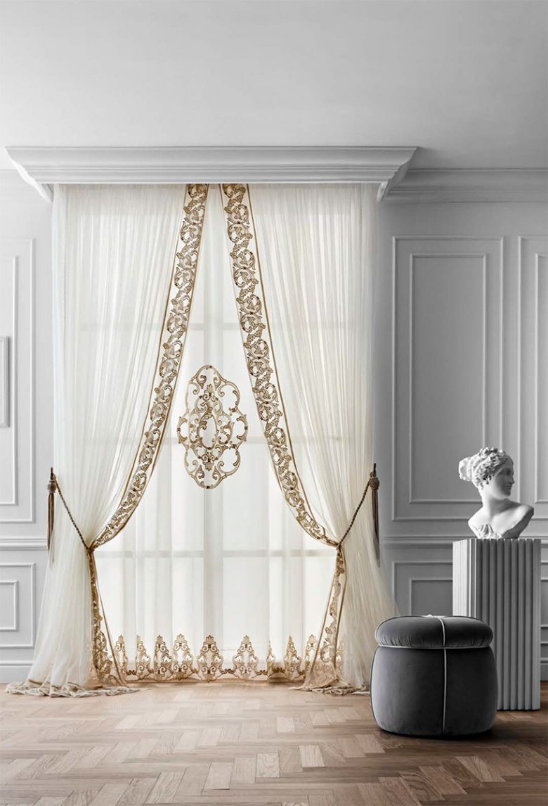 Декоративные дизайнерские шторы