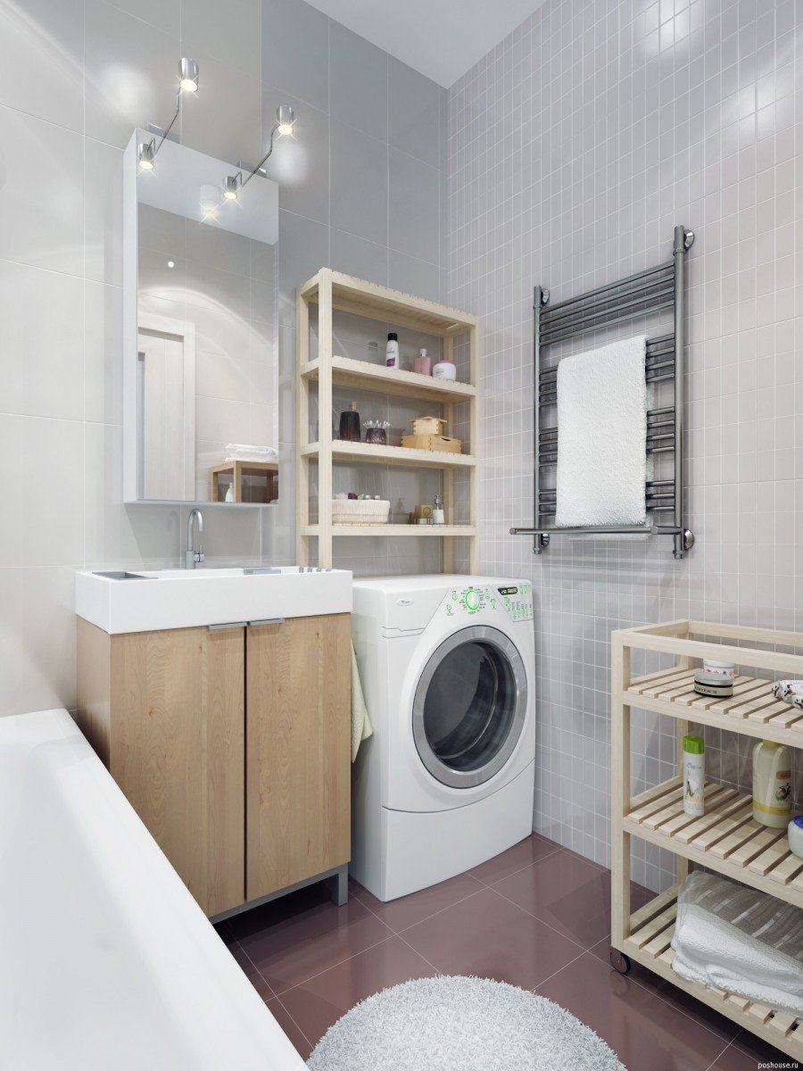 Ванная комната икеа со стиральной машиной