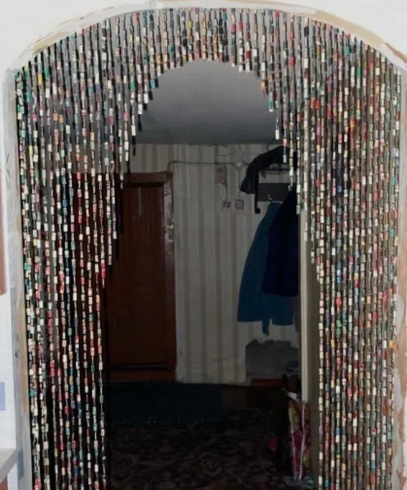 Висюльки на дверной проем в 90х