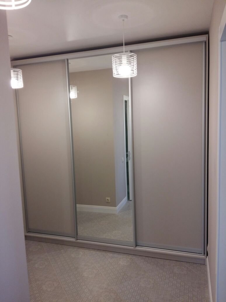 Шкаф Эггер кашемир серый