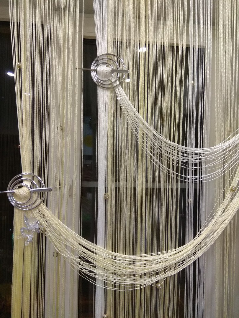 Занавески веревочные