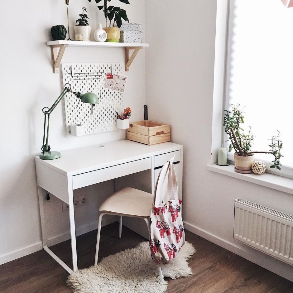 Micke микке письменный стол, белый105x50 см