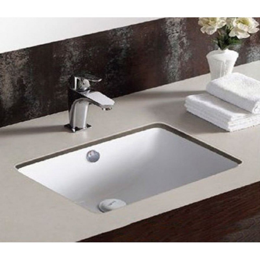 Раковина врезная CERAMALUX 540n встраиваемая с переливом