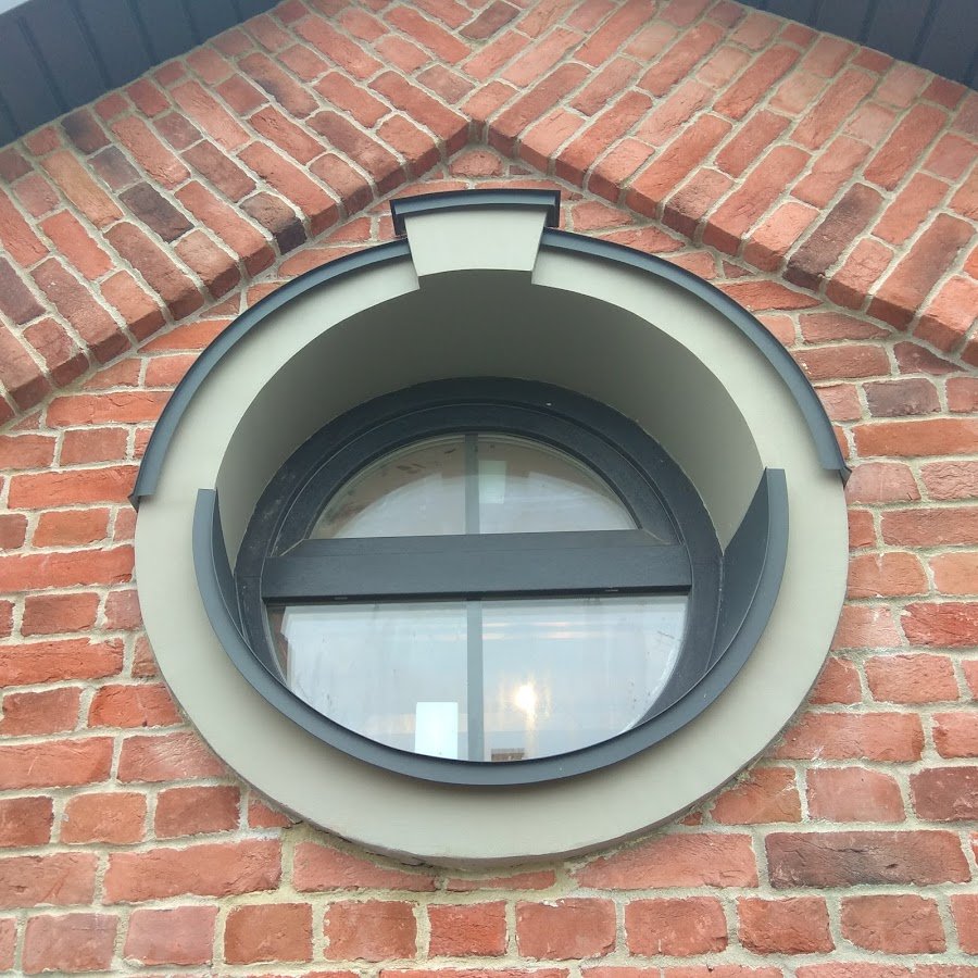 Откосы для круглого окна